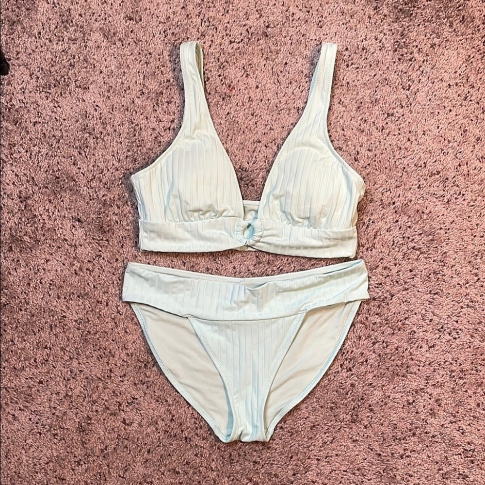 Aerie Light Blue Bikini Set